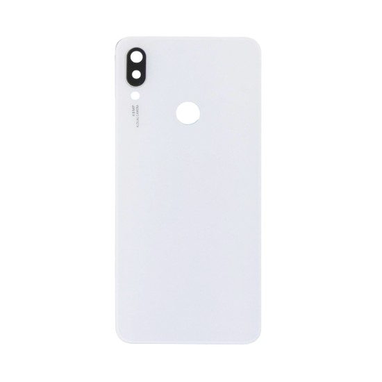 Tapa Trasera+Lente de Cámara Xiaomi Redmi Note 7 Blanco